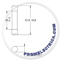006710231 Мини-предохранитель CH 6,3x32 HF 10A/500V 006710231 Мини-предохранитель CH 6,3x32 HF 10A/500V